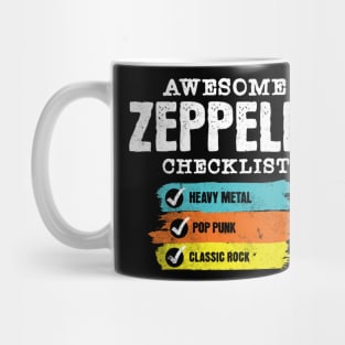 Awesome zepp checklist Mug